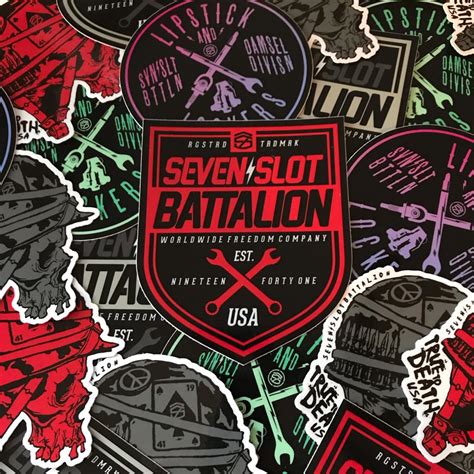 seven slot battalion decals